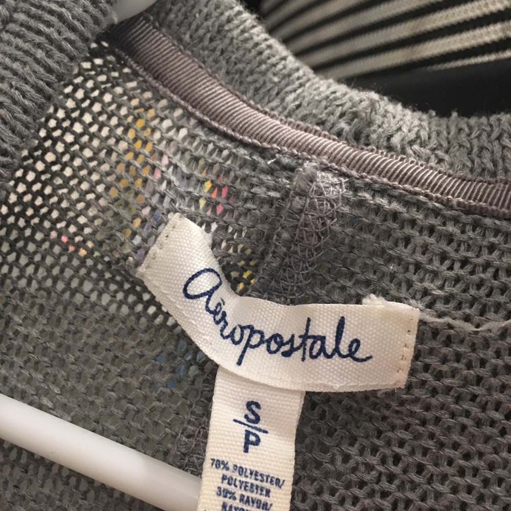 Aeropostale Grey Cardigan